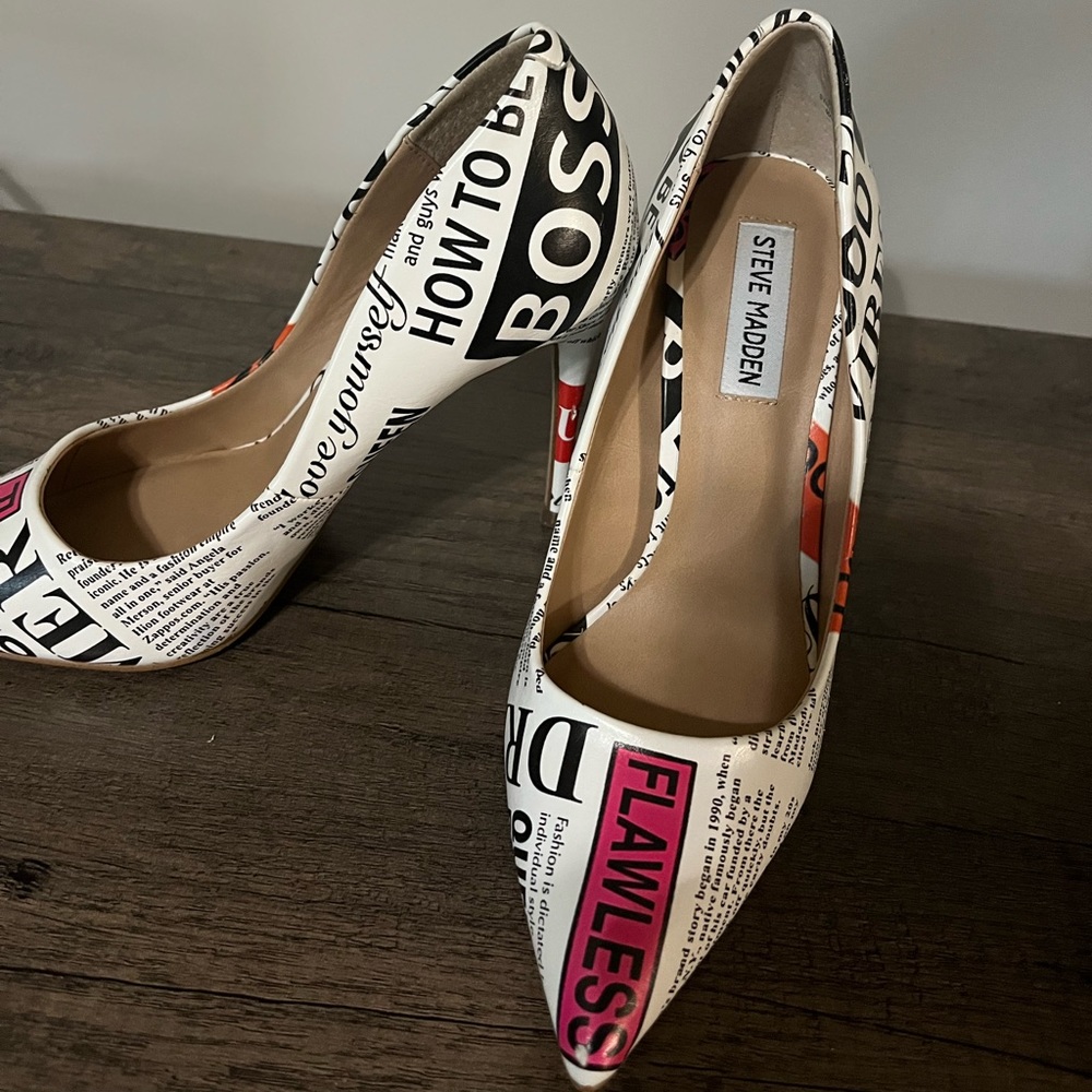 Steve Madden Boss Heels! Size 7